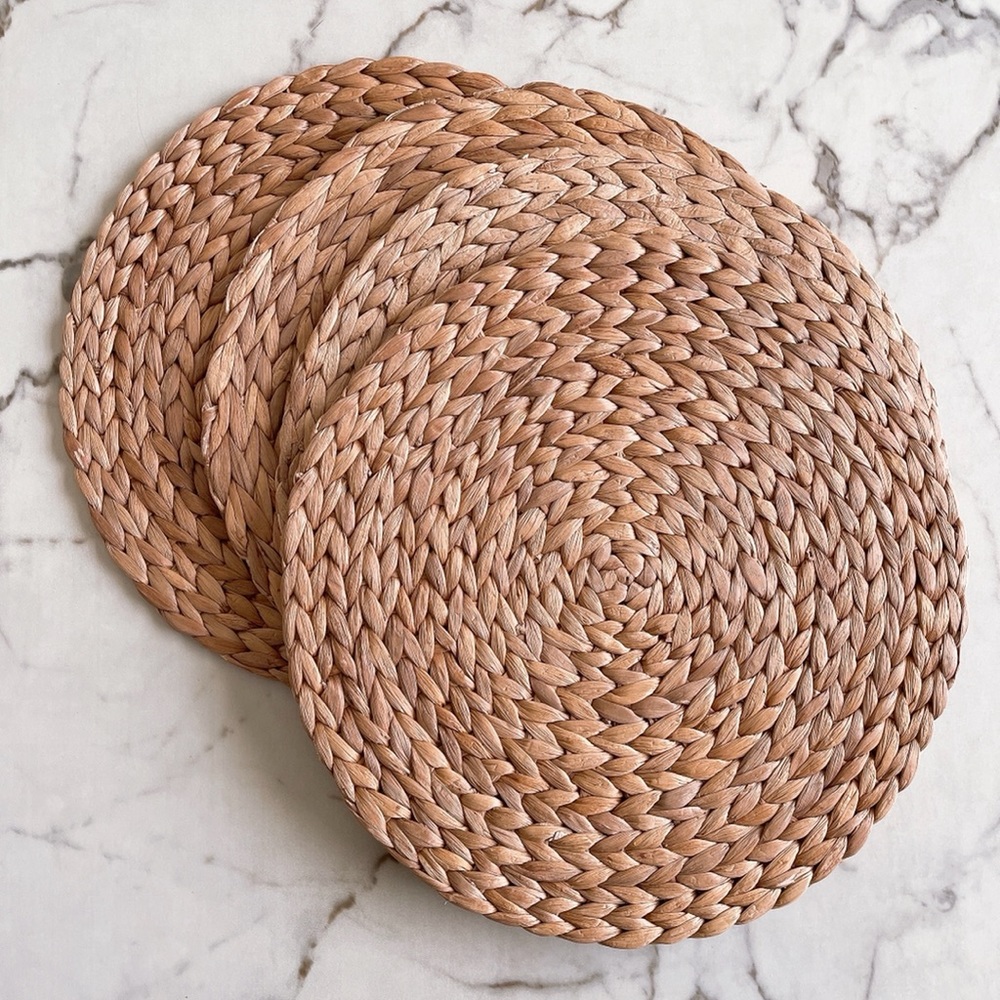 4pc IKEA Rattan Placemats